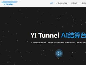 YI Tunnel网站建设