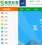高思教育网站建设